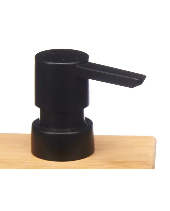Dispenser di Sapone Berilo 15342 Nero Bambù Plastica 9,7 x 15 x 5,8 cm (12 Unità) Dispenser di Sapone Berilo 15342 Nero Bambù Plastica 9,7 x 15 x 5,8 cm (12 Unità)
