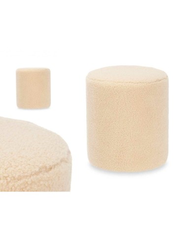 Puff Beige 32 x 36 x 32 cm Puff Beige 32 x 36 x 32 cm