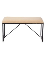 Panca Gift Decor TR23063-2 Beige Metallo Stoffa 81 x 42 x 38 cm Panca Gift Decor TR23063-2 Beige Metallo Stoffa 81 x 42 x 38 cm