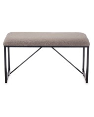 Panca Gift Decor TR23063-4 Marrone Metallo Stoffa 81 x 42 x 38 cm Panca Gift Decor TR23063-4 Marrone Metallo Stoffa 81 x 42 x 38 cm