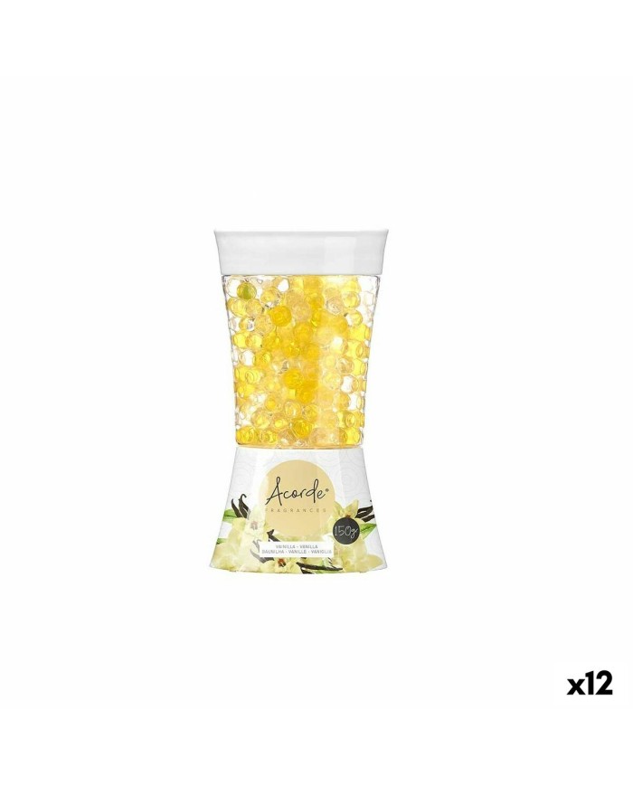 Deodorante per Ambienti Acorde A-612 Vaniglia 150 g Gel (12 Unità) Deodorante per Ambienti Acorde A-612 Vaniglia 150 g Gel (12 Unità)
