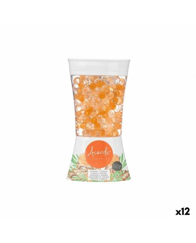Deodorante per Ambienti Acorde F-612 Arancio Zenzero 150 g Gel (12 Unità)