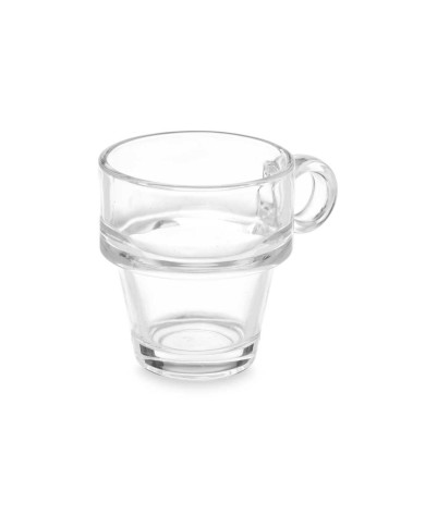 Set di Tazze da Caffè Vivalto Z908-4/BHA6 Trasparente Vetro 90 ml (6 Unità) Set di Tazze da Caffè Vivalto Z908-4/BHA6 Trasparente Vetro 90 ml (6 Unità)