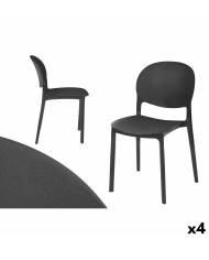 Sedia impilabile PP-2052-B 4 Unità