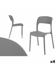 Sedia impilabile PP-2052-B 4 Unità