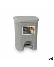 Cestino Stefanplast 30134 Beige Plastica 6 L (6 Unità) Cestino Stefanplast 30134 Beige Plastica 6 L (6 Unità)
