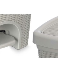 Cestino Stefanplast 30798 Grigio chiaro Plastica 20 L (6 Unità)