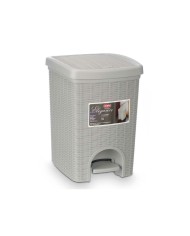 Cestino Stefanplast 30798 Grigio chiaro Plastica 20 L (6 Unità)