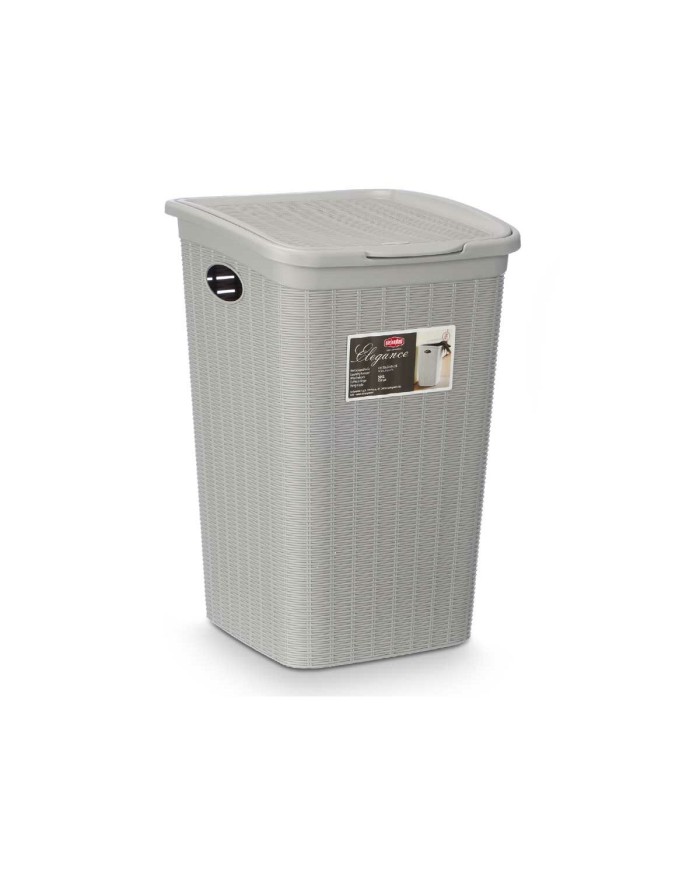 Secchio contenitore Stefanplast 30081 Grigio chiaro Plastica 50 L 36 x 54,5 x 38 cm (6 Unità)