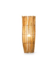 Lampada da Terra HY8162D Naturale 18,5 x 53 x 18,5 cm (4 Unità)