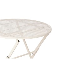 Tavolo con 2 sedie Ibergarden HS23377/78 Bianco