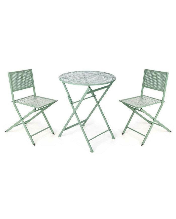 Tavolo con 2 sedie Ibergarden HS23377/78 Verde