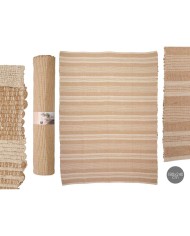 Tappeto NO.03 Bianco Marrone 180 x 240 cm (2 Unità)