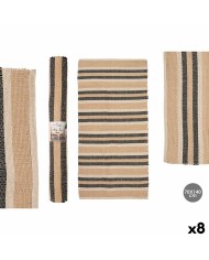 Tappeto NO.03 Bianco Marrone 180 x 240 cm (2 Unità)