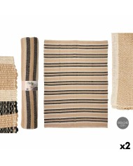 Tappeto LR23151-80 Naturale Sparto 80 x 2 x 80 cm (6 Unità) Tappeto LR23151-80 Naturale Sparto 80 x 2 x 80 cm (6 Unità)