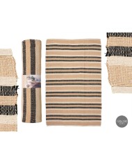 Tappeto NO.05 Bianco Marrone Nero 120 x 180 cm (4 Unità)