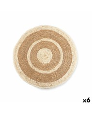 Tappeto LR23151-80 Naturale Sparto 80 x 2 x 80 cm (6 Unità) Tappeto LR23151-80 Naturale Sparto 80 x 2 x 80 cm (6 Unità)