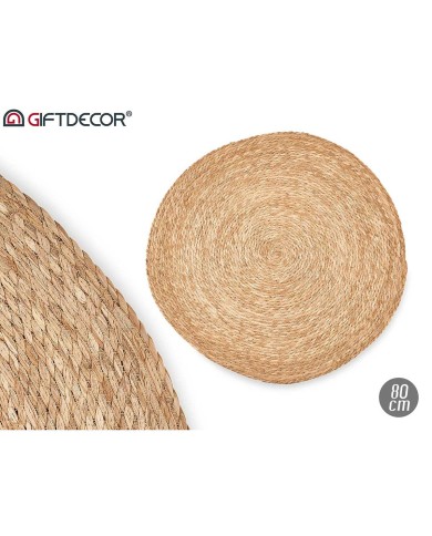 Tappeto LR23151-80 Naturale Sparto 80 x 2 x 80 cm (6 Unità) Tappeto LR23151-80 Naturale Sparto 80 x 2 x 80 cm (6 Unità)