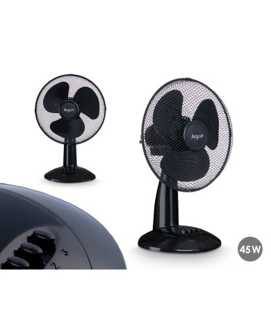 Ventilatore da Tavolo Argon FT-26A-B Nero 45 W 27 x 51 x 33,5 cm Ventilatore da Tavolo Argon FT-26A-B Nero 45 W 27 x 51 x 33,5 cm