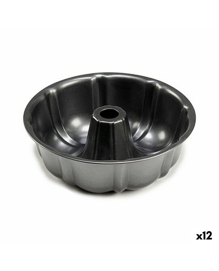 Stampo per Torte Kinvara CK62863-17 Grigio scuro Metallo Acciaio al carbonio 25,4 x 8 x 25,4 cm (12 Unità)