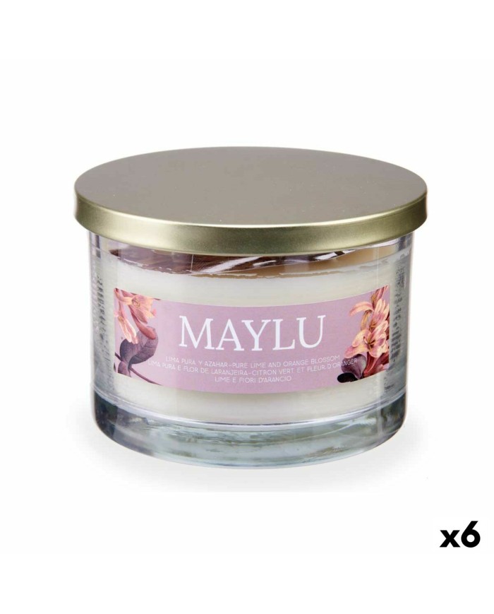 Candela Profumata Acorde Maylu 400 g (6 Unità) Candela Profumata Acorde Maylu 400 g (6 Unità)