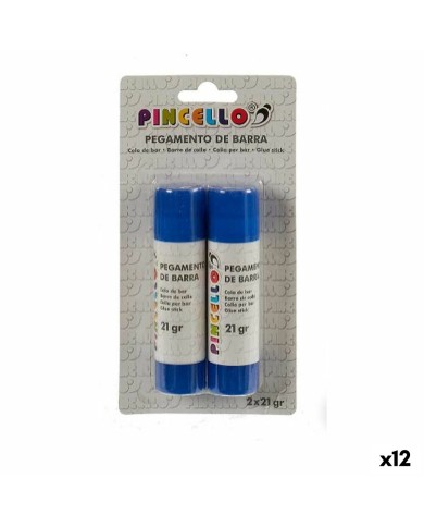 Stick di colla Pincello HA-21C2P 21 g 2 Pezzi (12 Unità) Stick di colla Pincello HA-21C2P 21 g 2 Pezzi (12 Unità)