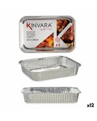 Set di Vassoi Kinvara 82262 12 Unità 3 Pezzi