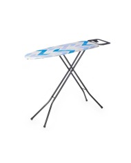 Asse da Stiro Kipit 18359-02 CB-220 Azzurro Bianco Poliestere Cotone (4 Unità) Asse da Stiro Kipit 18359-02 CB-220 Azzurro Bianco Poliestere Cotone (4 Unità)