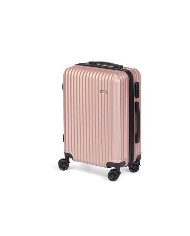 Bagaglio a Mano Rosa 38 x 57 x 23 cm Righe Bagaglio a Mano Rosa 38 x 57 x 23 cm Righe