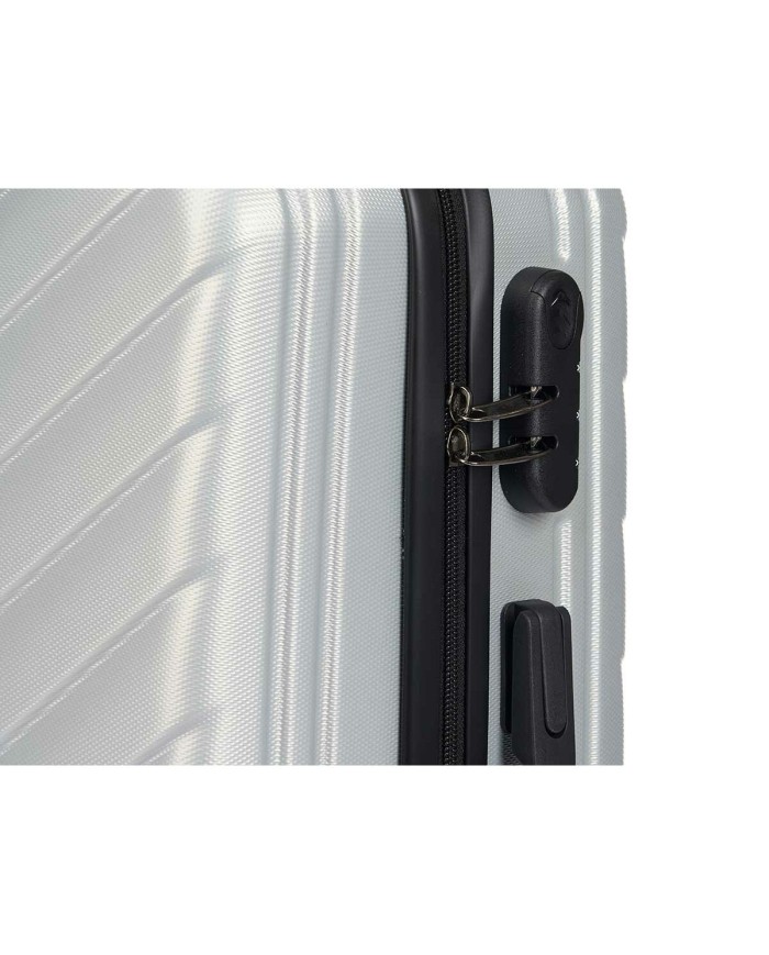 Set di valigie Grigio chiaro 3 Pezzi