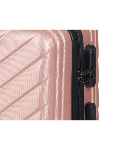 Set di valigie Rosa 3 Pezzi Set di valigie Rosa 3 Pezzi