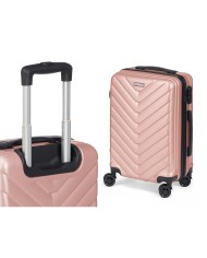 Set di valigie Rosa 3 Pezzi Set di valigie Rosa 3 Pezzi