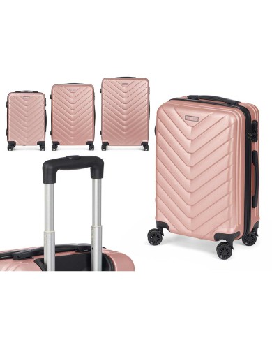 Set di valigie Rosa 3 Pezzi