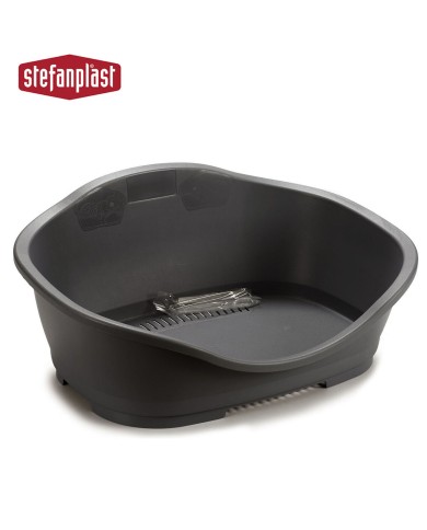 Letto per animali domestici Stefanplast 97621 Grigio Plastica 68 x 27,5 x 49 cm 6 Unità