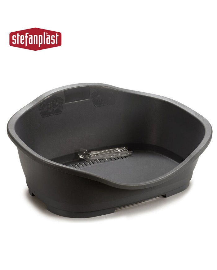 Letto per animali domestici Stefanplast 97621 Grigio Plastica 68 x 27,5 x 49 cm 6 Unità Letto per animali domestici Stefanplast 97621 Grigio Plastica 68 x 27,5 x 49 cm 6 Unità