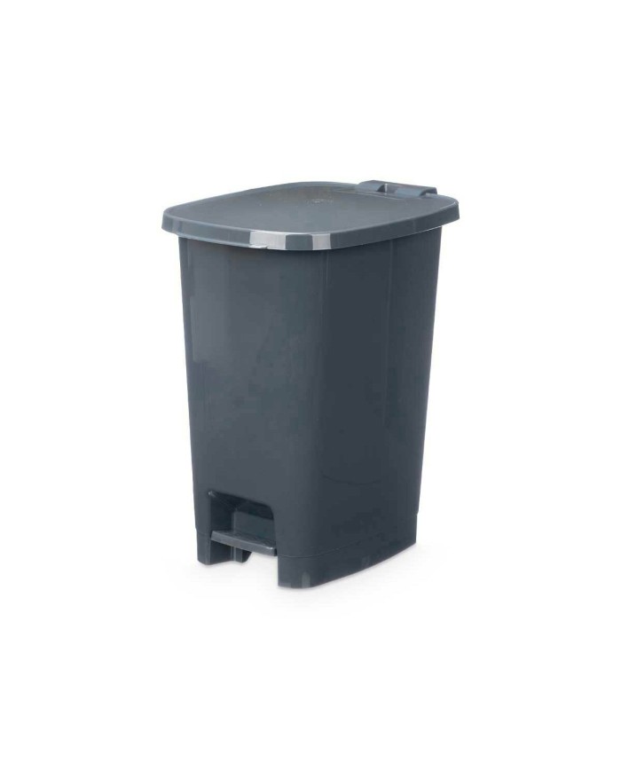 Cestino a pedale ABK-142 Antracite Plastica 25 L (6 Unità) Cestino a pedale ABK-142 Antracite Plastica 25 L (6 Unità)