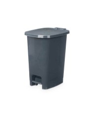 Cestino a pedale ABK-142 Antracite Plastica 25 L (6 Unità) Cestino a pedale ABK-142 Antracite Plastica 25 L (6 Unità)