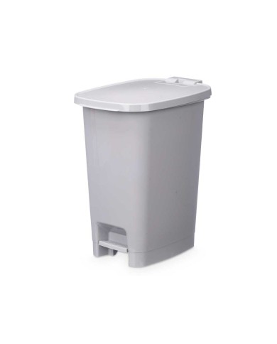 Cestino a pedale ABK-142 1 Grigio Plastica 25 L (6 Unità)