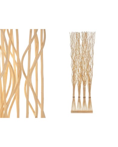 Paravento MJ84091-W Naturale Legno di salice 50 x 182 x 13 cm 4 Corpetti Paravento MJ84091-W Naturale Legno di salice 50 x 182 x 13 cm 4 Corpetti
