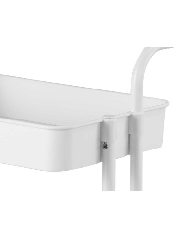 Carrello da Cucina Kinvara WR4338-TJ PRO Bianco Metallo polipropilene 42 x 86 x 35,5 cm 3 Compartimenti