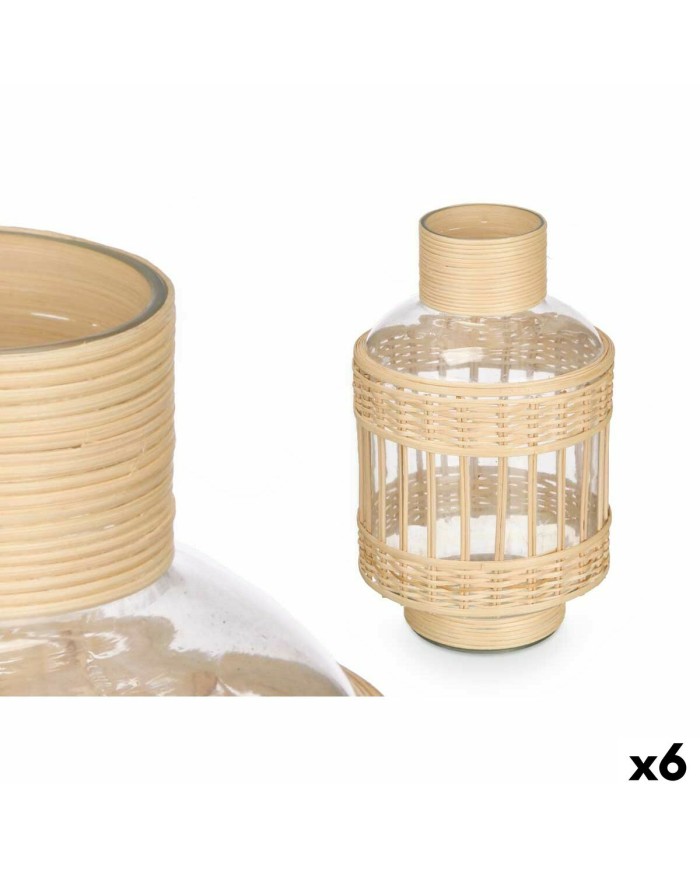 Brocca decorativa SG-30554 Trasparente Naturale 16 x 27,5 x 16 cm (6 Unità) Brocca decorativa SG-30554 Trasparente Naturale 16 x 27,5 x 16 cm (6 Unità)