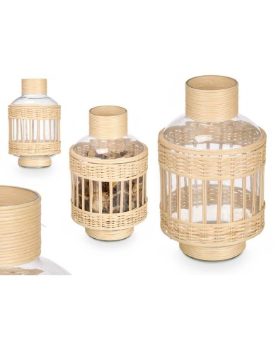 Brocca decorativa SG-30554 Trasparente Naturale 16 x 27,5 x 16 cm (6 Unità) Brocca decorativa SG-30554 Trasparente Naturale 16 x 27,5 x 16 cm (6 Unità)