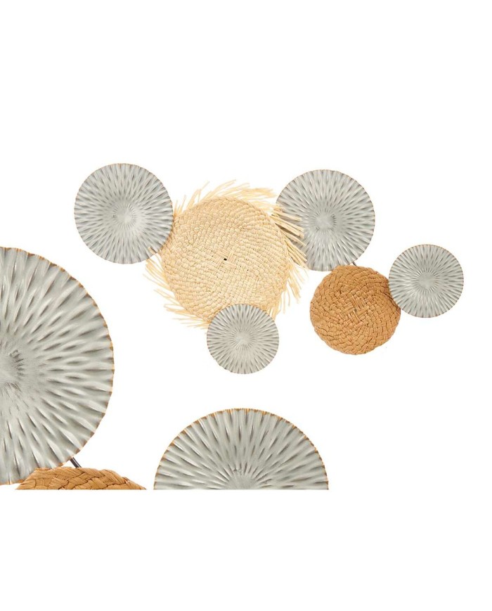 Decorazione da Parete 23SMB1537 Marrone Grigio Metallo 76,8 x 4,4 x 50,2 cm (4 Unità) Decorazione da Parete 23SMB1537 Marrone Grigio Metallo 76,8 x 4,4 x 50,2 cm (4 Unità)