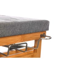 Asse da Stiro Kipit 1443FL BAMBOO.1 Crema Stoffa Bambù