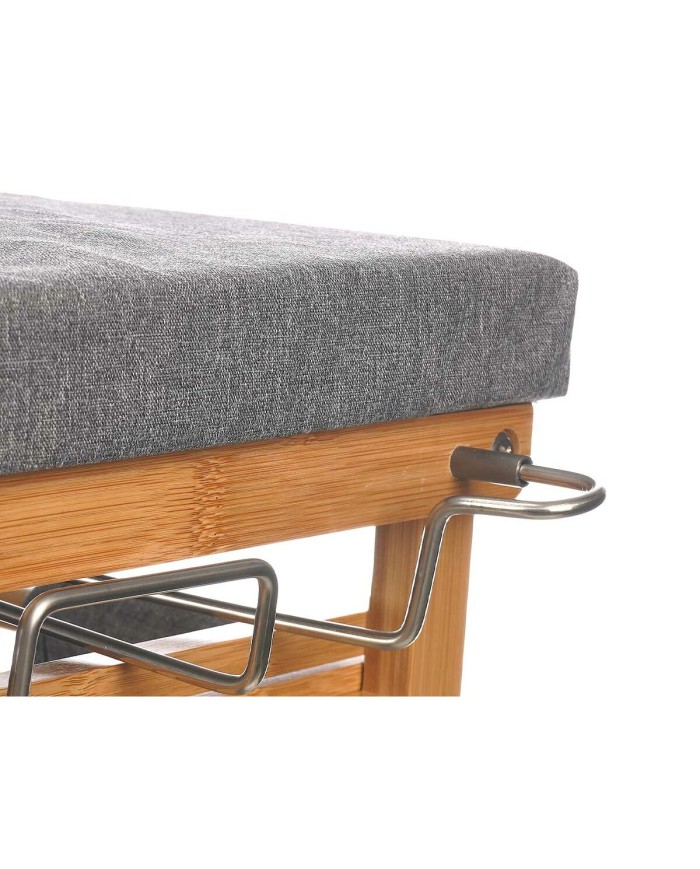 Asse da Stiro Kipit 1443FL BAMBOO.2 Grigio Stoffa Bambù