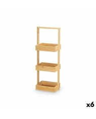 Scaffale Home ESPRIT teak 120 x 15 x 120 cm