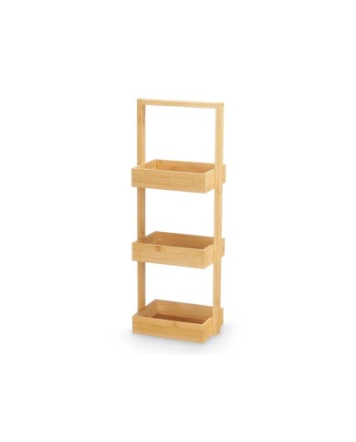 Scaffale Kipit B6729A Naturale Bambù 26 x 70 x 17 cm (6 Unità)
