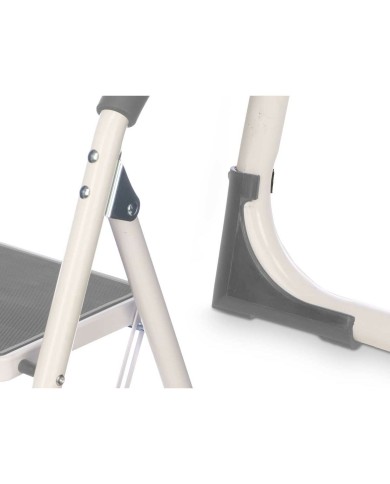 Scala Pieghevole a 3 Scalini Kipit 10109 Grigio Acciaio 38 x 117 x 5 cm (4 Unità) Scala Pieghevole a 3 Scalini Kipit 10109 Grigio Acciaio 38 x 117 x 5 cm (4 Unità)