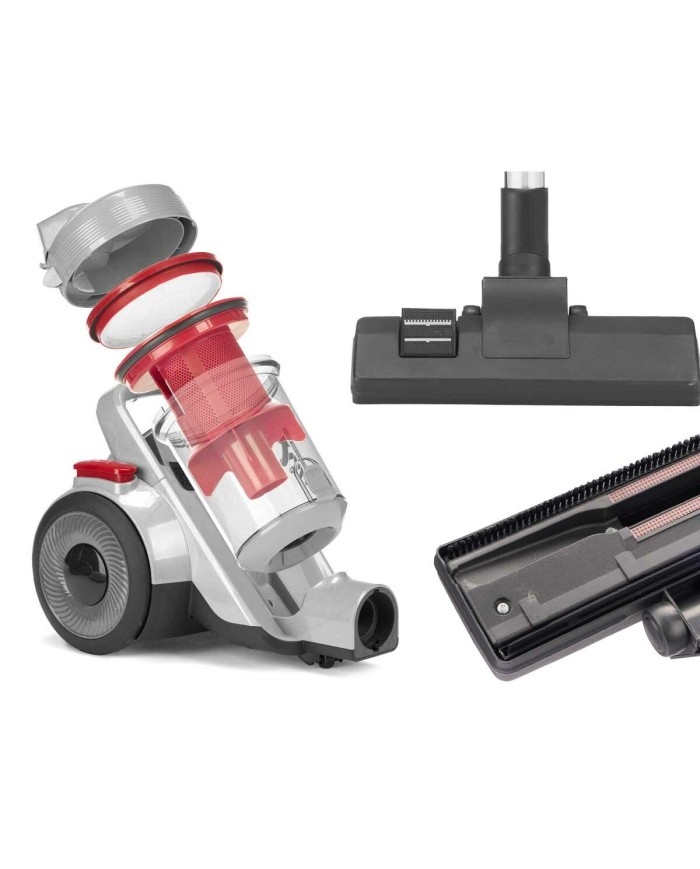 Aspirapolvere Argon BST-716 Rosso Grigio 900 W Aspirapolvere Argon BST-716 Rosso Grigio 900 W