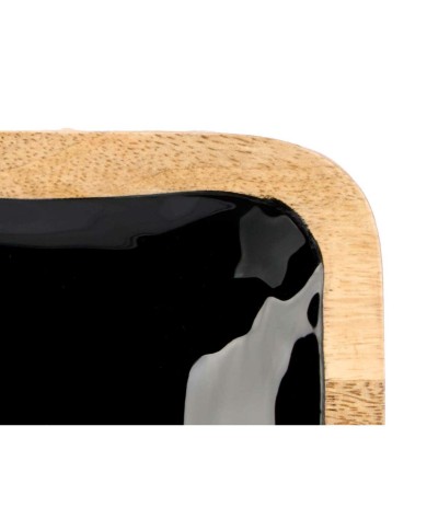 Vassoio con Scompartimenti MALI-991 B Nero 31 x 3 x 31 cm (6 Unità)